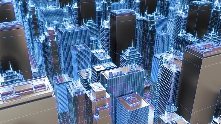 Digital twin city model